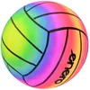 ENERO Piłka do siatkówki z winylu Rainbow 21 cm 200 g Piłka Podgląd zdjęcia produktu 2