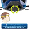 Fahrradhelm Marine/Blau mit Visier 56-61cm Damen Herren Produktbild-Vorschau 5