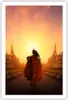 Poster - Poster ohne Rahmen - Tempel Mönch - 61x91,5 cm - Produktbild-Vorschau 1