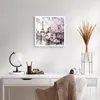 Poster - Poster ohne Rahmen - Paris Weg Illustration eiffle Produktbild-Vorschau 5
