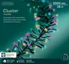 Lumineo Lichterkette Cluster 3000 LED 28 m Bunt, schwarzes Produktbild-Vorschau 1