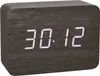 Digitaler Design Funk-Wecker in Holz-Optik CLOCCO TFA Produktbild-Vorschau 3