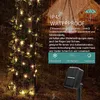 Bigzom Solar Lichterkette Aussen, 120LED Efeu 12M Außen 8 Produktbild-Vorschau 4