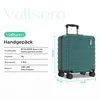 VALLSERO Trolley 16 Zoll koffer Reisekoffer Reisetrolley Produktbild-Vorschau 2