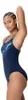 Speedo Medley Logo Medalist Badeanzug Damen, Farbe:Blau, Produktbild-Vorschau 2