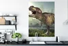 MuchoWow® Poster Dino - Gras - Zeichnung - Kinder - Jungen Produktbild-Vorschau 3