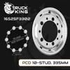 TruckKing Radkappe 22.5"x11.75" ET130 Felgenkappe Edelstahl Produktbild-Vorschau 2