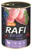 Rafi Wet Food For Adult Dogs 6 Flavors Mix Can 24x400g Beef Produktbild-Vorschau 2