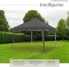 Tonnelle pliable Linosa 3x3m - gris Voir les images du produit 3