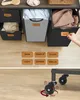 VASAGLE koš na prádlo se 4 přihrádkami, sběrač prádla 150 Náhled obrázku produktu 5
