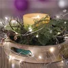 LED girlanda – kamínky, 1,2 m, 3x AA, vnitřní, teplá bílá, časovač Náhled obrázku produktu