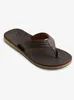 Herren Quiksilver Carver Nubuck Flip Flops 41 Produktbild-Vorschau 3