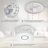 B.K.Licht BKL1295, LED, 900 lm, IP44, Biela Náhľad obrázku produktu 7