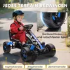 AIYAPLAY Šlapací motokára s ruční brzdou, automatický Náhled obrázku produktu 6