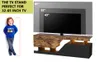 TV-Schrank 140 cm breit-modernes Lowboard mit Stauraum & Produktbild-Vorschau 4