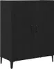 vidaXL Sideboard Schwarz Eichen-Optik 69,5x34x90 cm Produktbild-Vorschau 2