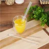 Štyri opakovane použiteľné sklenené slamky s čistiacou Náhľad obrázku produktu 7