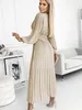 Numoco Maxikleid für Frauen Klara beige Universal Produktbild-Vorschau 9