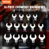 Sada klíčů VEVOR, 1/2palcový pohon, 14dílná, SAE (1-1/16 Náhled obrázku produktu 2