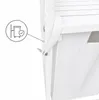 Kosz na pranie 2-komorowy z półką sorter na pranie loft Podgląd zdjęcia produktu 11