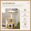 PawHut Kratzbaum, 114 cm hoch, Katzenbaum mit Katzenhöhle, Produktbild-Vorschau 4
