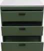 sweeek - Outdoor-Küche aus Stahl mit 3 Schubladen L 80 cm - Produktbild-Vorschau 4