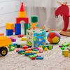 Relaxdays Motorikwürfel, Holz, Design B, Kinder ab 3 Produktbild-Vorschau 3