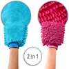 COM-FOUR® 3x Waschhandschuh für KFZ und Haushalt, Produktbild-Vorschau 4