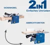 The image shows a woodworking machine in two different configurations, illustrating its dual functionality. Produktbild-Vorschau