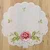 Tischdecke mit Stickerei, mit Blumen oder Schmetterlingen Produktbild-Vorschau 4