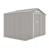 HATTORO S200 Gerätehaus Metall Gartenhaus Metallgartenhaus Produktbild-Vorschau 1