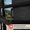 Swoods XXL Hängesessel mit Gestell - Hängesessel Für Indoor Produktbild-Vorschau 6