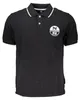 Elegantes schwarzes Herren-Poloshirt mit Kontrastdetails Produktbild-Vorschau 1