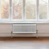Tradiční dvousloupový radiátor - 300 x 1012 mm - bílý Náhled obrázku produktu 4