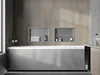 Mexen X-Wall-R Nischenregal mit Flansch 45 x 30 cm, Inox - Produktbild-Vorschau 6