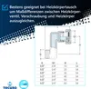 tecuro Heizkörper S-Anschluss - 60 mm Höhenausgleich 1/2 AG Produktbild-Vorschau 6