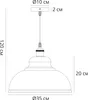 Závěsné svítidlo ARTE LAMP s kabelem – lustr do kuchyně, Náhled obrázku produktu 5
