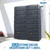 4rain SLIM STONE DECOR wandtank SET 1000 L graphite grey, 2 Productafbeelding-voorbeeld 2