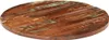 vidaXL Plateau de table Ø 90x2,5 cm Rond Vieux bois massif Voir les images du produit 1