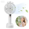 Mini Ventilator mit Sprühnebel, tragbarer Handventilator Produktbild-Vorschau 1