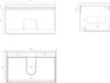 LOMAZOO Badmöbelset SORRENTO 80 cm - Mit Hochschrank - Produktbild-Vorschau 3