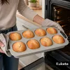 Kuketo | Silikon-Backform für 8 Brötchen – perforiert – Produktbild-Vorschau 5