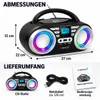 Cyberlux CD-Player CD-Radio Tragbares Kinder Radio Produktbild-Vorschau 9