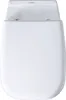WC-Sitz D-Code ohne SoftClose Scharniere edelstahl, weiß Produktbild-Vorschau 7