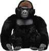 A plush toy gorilla sitting on a white background. Náhled obrázku produktu