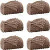 vidaXL Deky do obývačky, 6 kusov, farba: béžová (odtieň Náhľad obrázku produktu 1