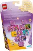 The back of a LEGO Friends packaging showing multiple small LEGO cubes with different scenes and characters inside. Náhled obrázku produktu
