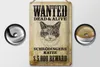Blechschild Tiere 20x30cm wanted Schrödingers Katze Produktbild-Vorschau 3
