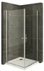 i-flair Eck Duschkabine 75x80x185 cm aus durchsichtigem 6 Produktbild-Vorschau 1