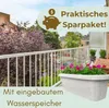 2er Set Blumenkasten Balkongeländer Balkon Blumenkasten Produktbild-Vorschau 5